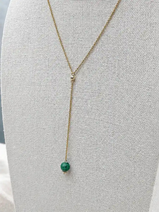 Turquoise Drop Necklace