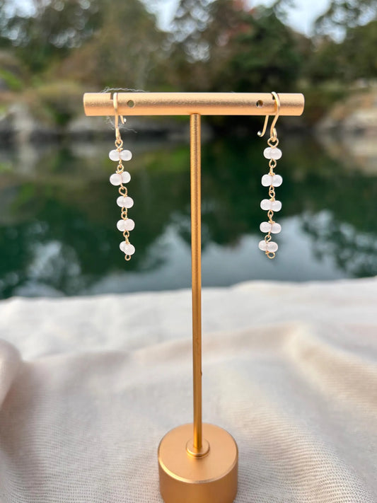 Rose Quartz Earrings