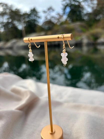 Rose Quartz Earrings