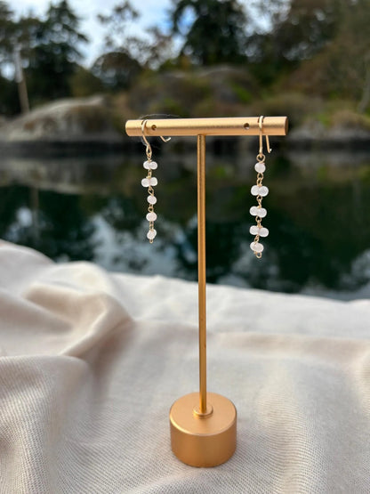 Rose Quartz Earrings