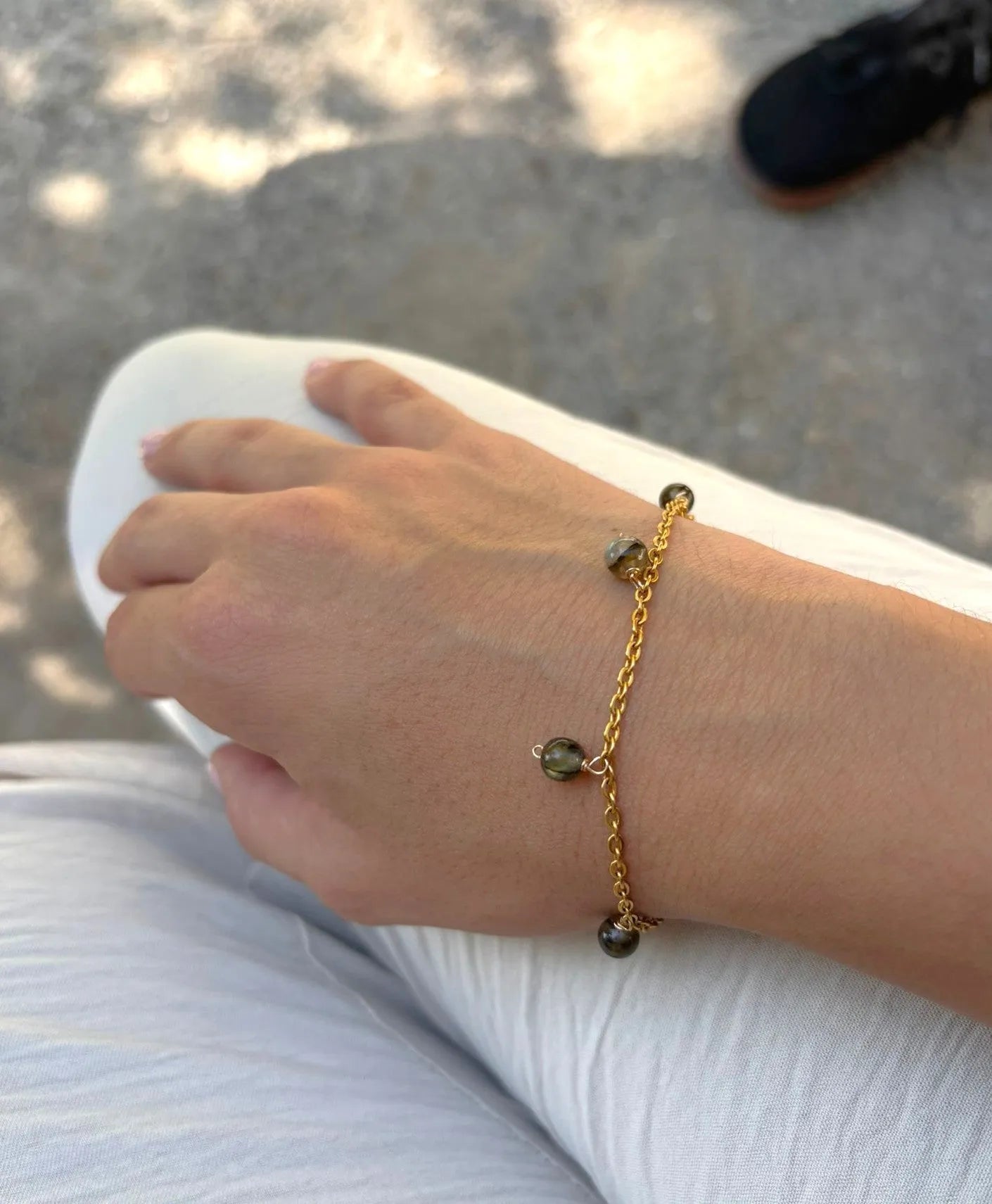 Solara Labradorite Bracelet