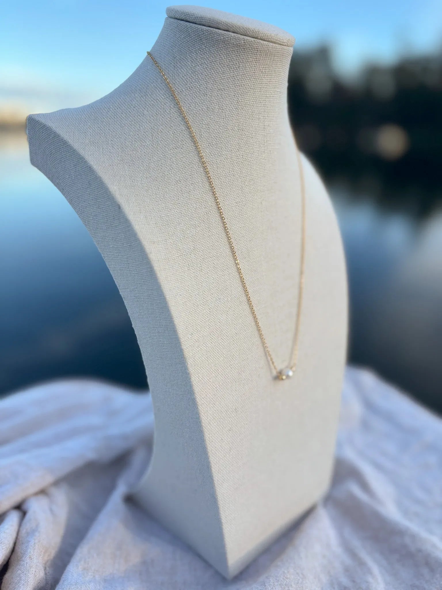 Solo Freshwater Pearl Necklace