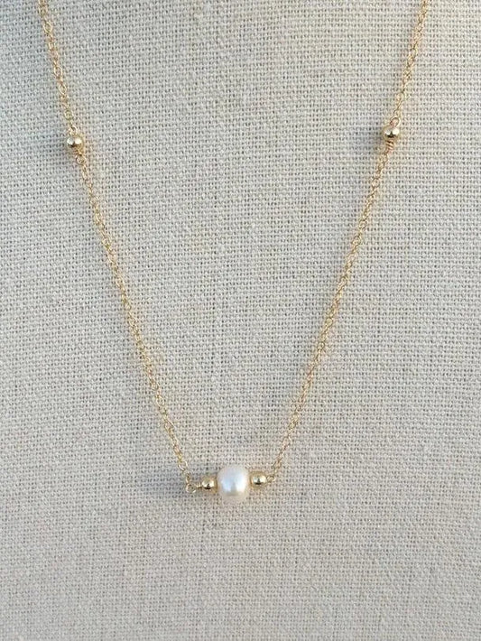 Solo Freshwater Pearl Necklace