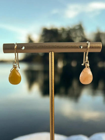 Sunrise & Sunset Teardrop Earrings