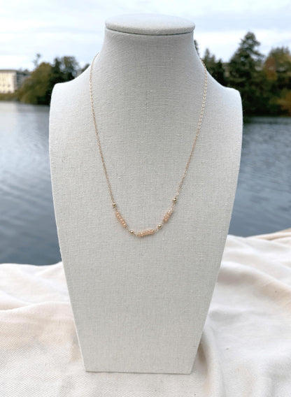 Sunstone Centerpiece Necklace