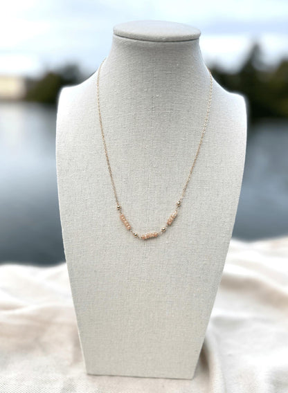 Sunstone Centerpiece Necklace