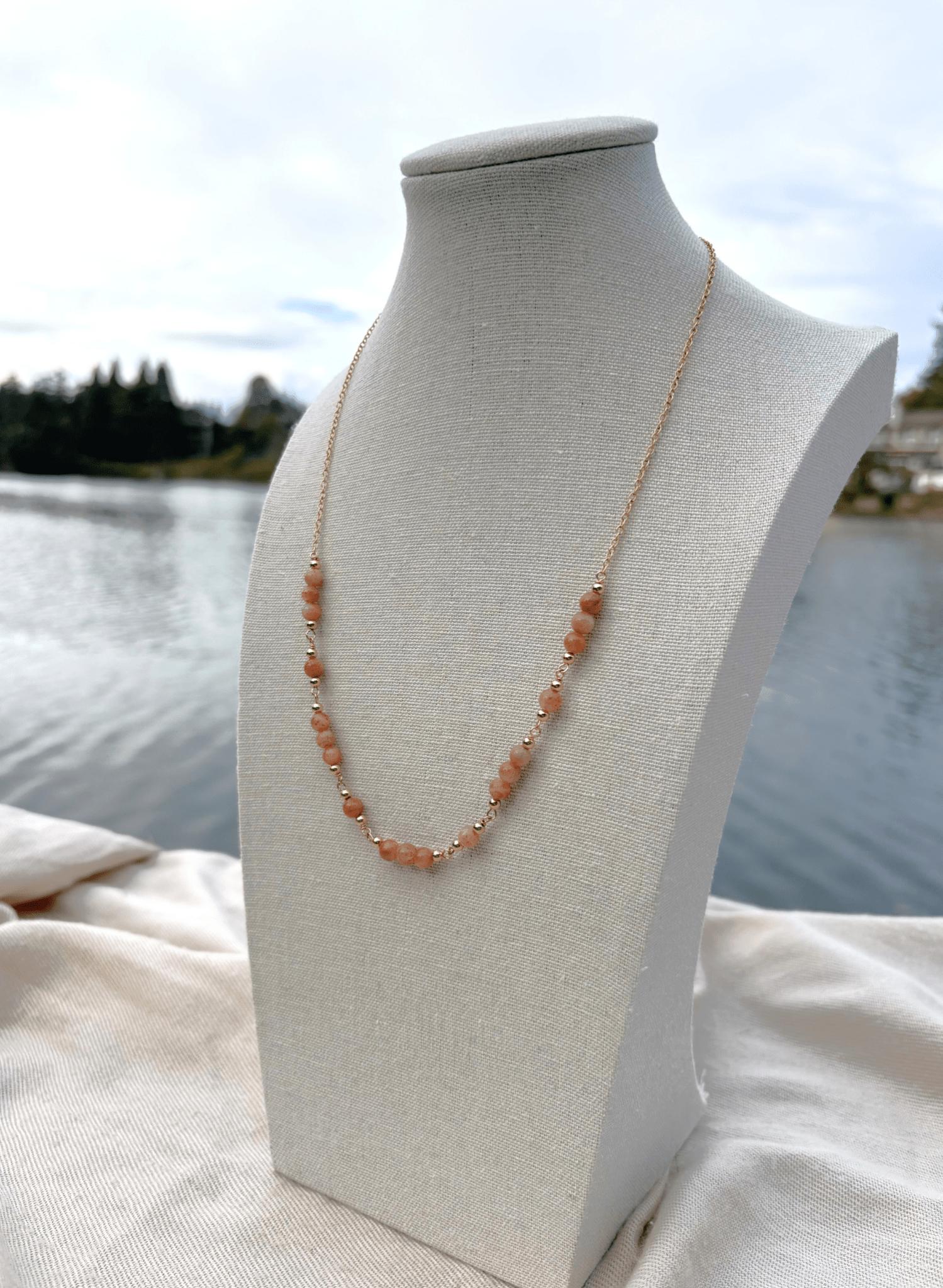 Sunstone Horizon Necklace