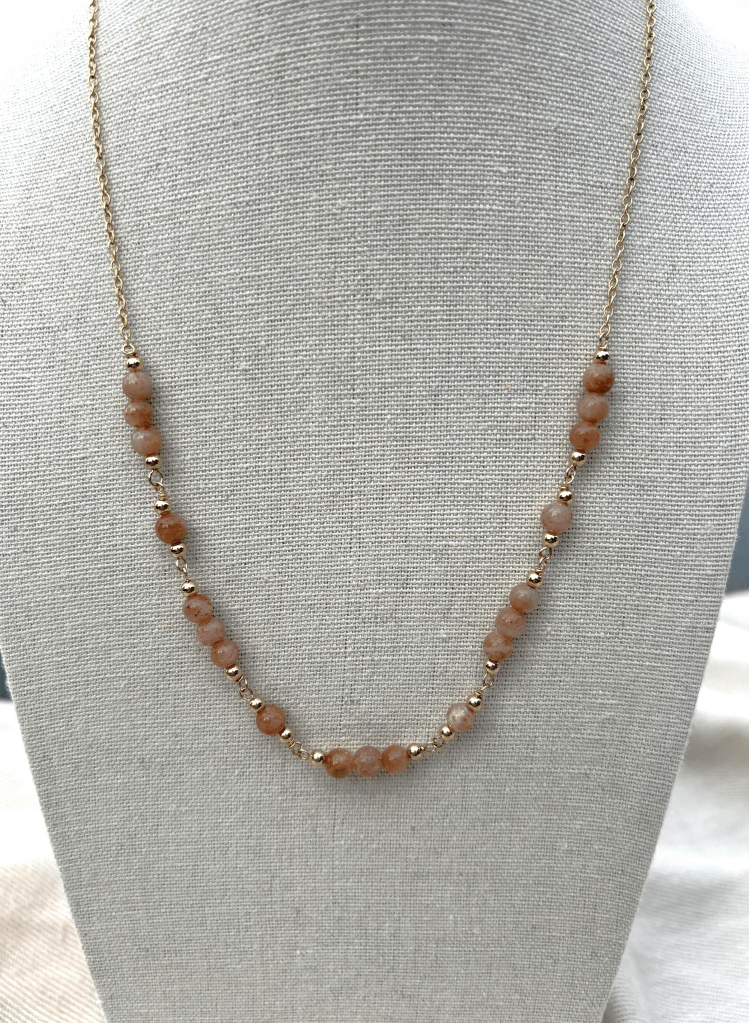 Sunstone Horizon Necklace