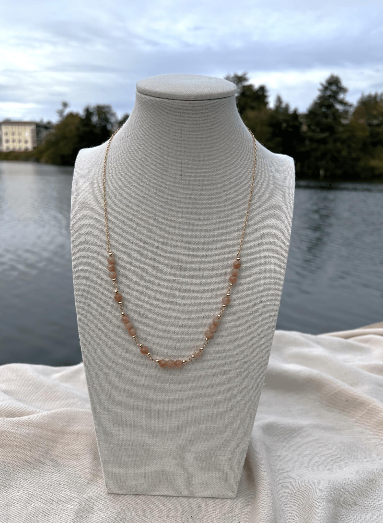 Sunstone Horizon Necklace