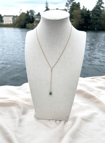 Turquoise Drop Necklace