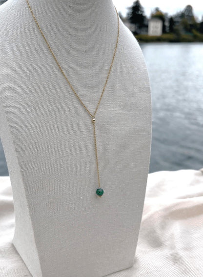 Turquoise Drop Necklace