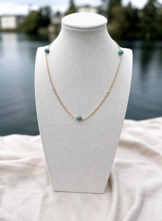 Aurora Turquoise Necklace