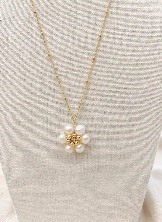 Flora Freshwater Pearl Necklace